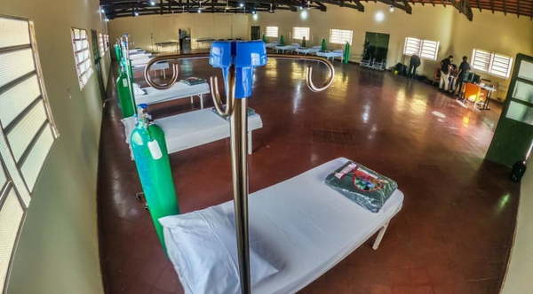 Comando del Ejército se convierte en pabellón para pacientes con Covid-19 - Noticiero Paraguay