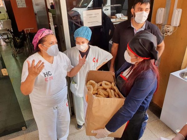 Entregan chipas elaboradas por internas del Buen Pastor a familiares de pacientes Covid | OnLivePy
