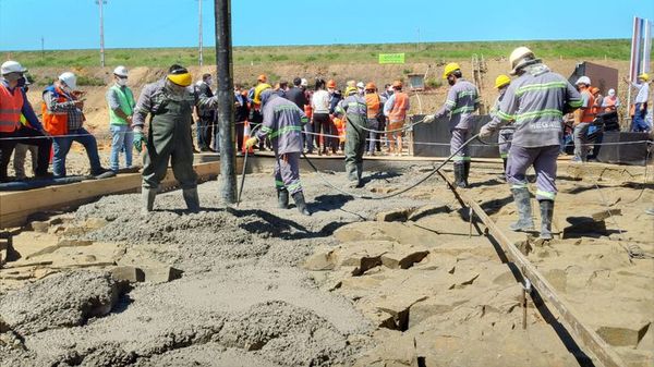 Se inicia hormigonado para sala de máquinas de Aña Cua - Nacionales - ABC Color