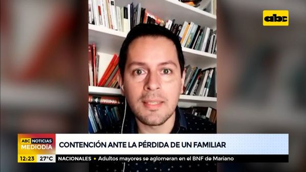 Contención ante la pérdida de un familiar - ABC Noticias - ABC Color