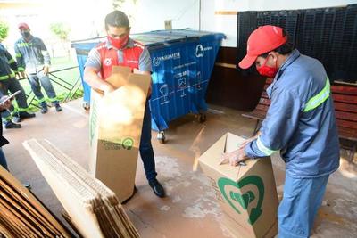 Concretan alianza entre comuna y empresa recicladora