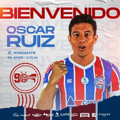 Bahia da la bienvenida a Ruiz - Fútbol - ABC Color