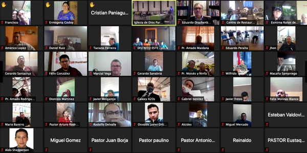 Iglesia de Dios en Paraguay realizó su asamblea de forma virtual