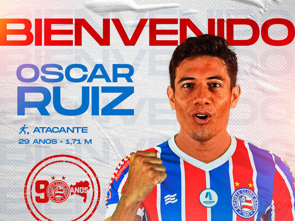 Bahía le da la bienvenida oficial a Óscar Ruiz