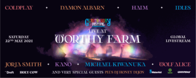 Glastonbury organiza un concierto online: Coldplay está entre las bandas invitadas