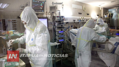 COLAPSO EN ITAPÚA: LLEGARON AL TOPE DE 11 PACIENTES INTUBADOS FUERA DE TERAPIA INTENSIVA.