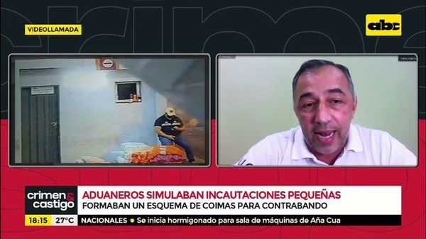 Aduaneros simulaban incautaciones pequeñas - Crimen y castigo - ABC Color