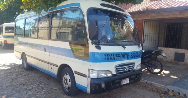 La Nación / Propietarios de transportes escolares piden itinerario por un año y esperan un subsidio de Petropar