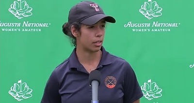 Mal comienzo de Sofía García en el Augusta National Amateur