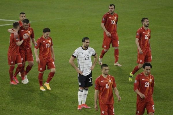 Macedonia sorprende Alemania en Duisburgo