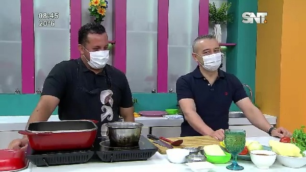 Precandidato a la Intendencia Dani Centurión cocinó en LMCD - SNT