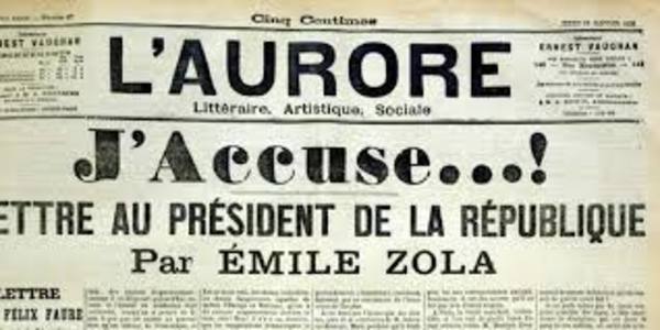 A 122 años de la proclama del escritor Émile Zola contra el antisemitismo en Francia - El Trueno