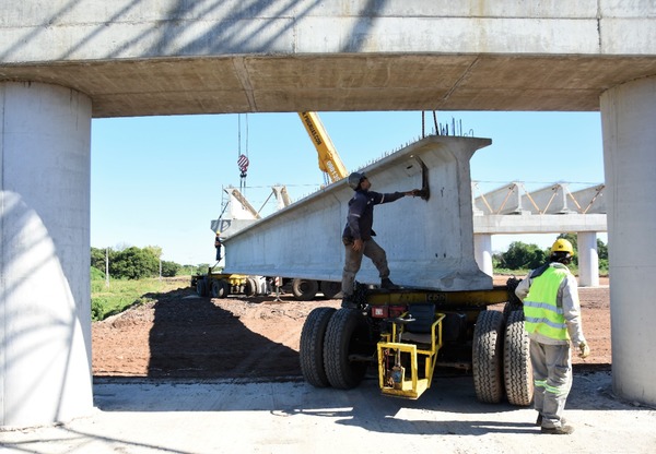 Puente Héroes del Chaco: trabajos se concentran en el viaducto de acceso de Chaco’i | .::Agencia IP::.