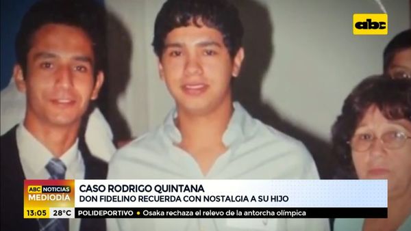 Don Fidelino Quintana recuerda a Rodrigo, el “mártir de la democracia” - ABC Noticias - ABC Color