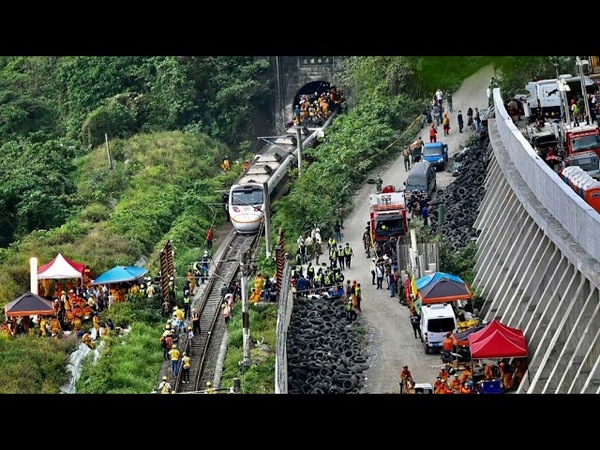 AL MENOS 48 PERSONAS MUEREN EN ACCIDENTE DE TREN EN TAIWÁN