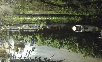 Diario HOY | Al menos 51 personas mueren en accidente de tren en Taiwán