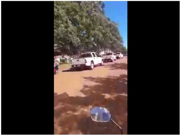 Policía despeja "aglomeración" en cementerio