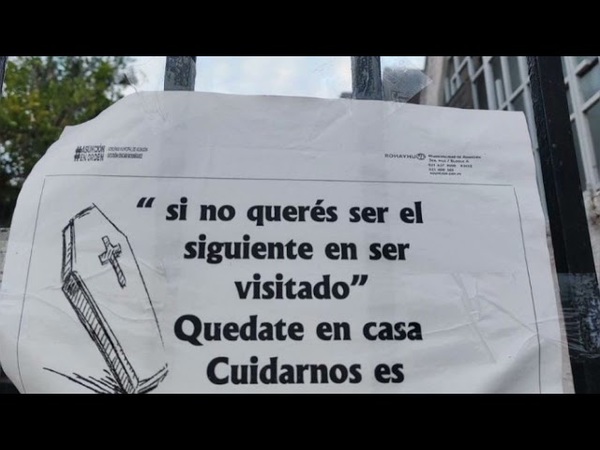 Fuerte mensaje en portón de cementerio: ''Si no querés ser el siguiente en ser visitado''