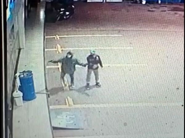 Hombre armado roba una estación de servicio en Ciudad del Este
