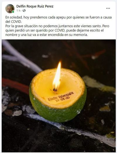 Koki Ruiz invita a que envíen el nombre de familiares fallecidos por COVID-19 para homenajearlos con su arte - Nacionales - ABC Color