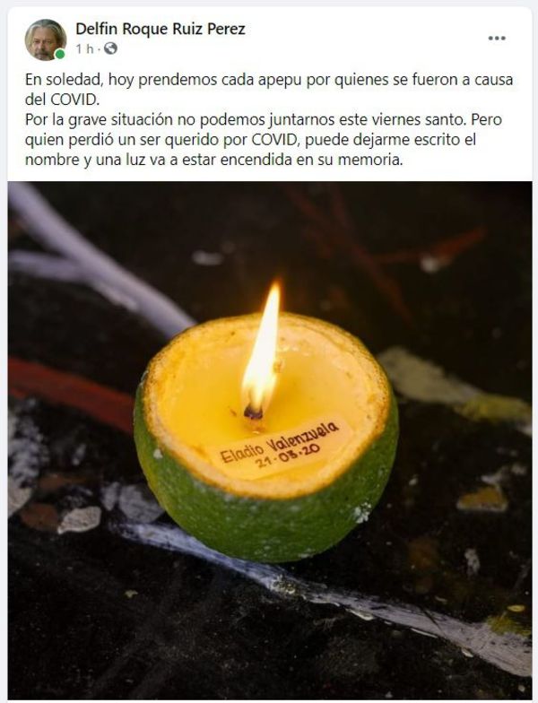 Koki Ruiz invita a que envíen el nombre de familiares fallecidos por COVID-19 para homenajearlos con su arte - Nacionales - ABC Color