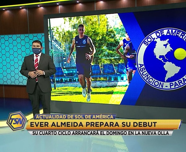 Almeida prepara su debut con Sol de América