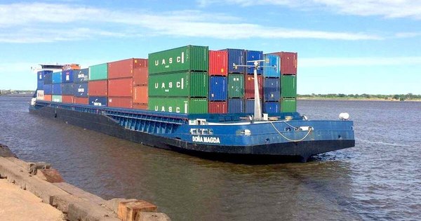 La Nación / Bajo nivel de los ríos dificulta navegación y genera sobrecosto al comercio