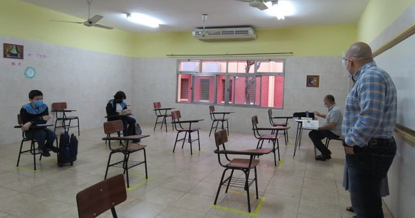 La Nación / Colegios privados plantean analizar situación para suspender clases presenciales en invierno