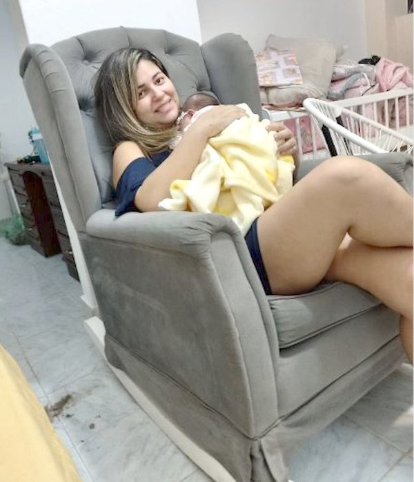 Crónica / EMBARAZADA Y CON COVID. “Dios me dio otra oportunidad para ser feliz con mi familia”