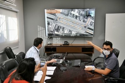 Reunión de trabajo para puesta en marcha de plan de educación vial del multiviaducto - La Clave