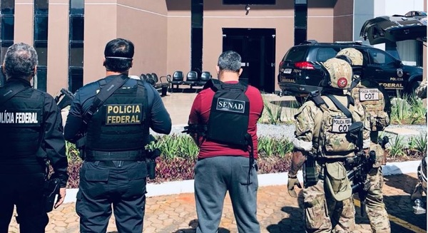 "Samura" es trasladado a una Cárcel de Brasil a la espera de la extradición