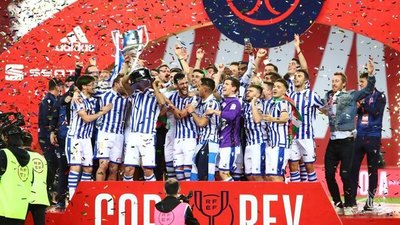 Real Sociedad gana su segunda Copa del Rey en una histórica final