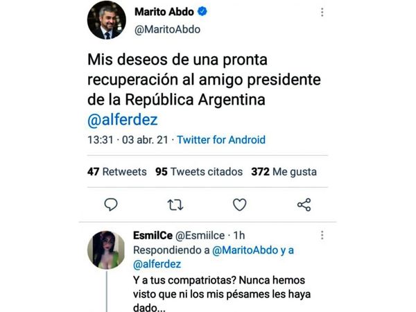 Marito sigue en su letargo y es cada vez más repudiado por la ciudadanía