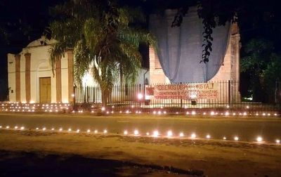 Luces para recordar y protestar - Nacionales - ABC Color
