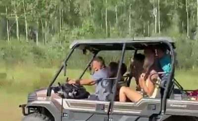 Pipino se convirtió en el “loco” del volante (video)