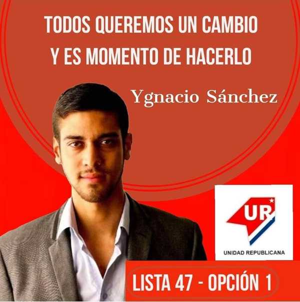 Conocé a tu candidato: Ygnacio Sánchez (Pre candidato a Concejal por Asunción)