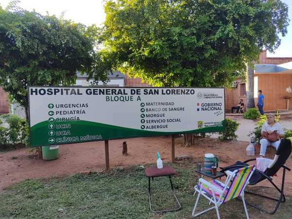 Piden vaciar sanitarios móviles en Hospital de Calle'i » San Lorenzo PY