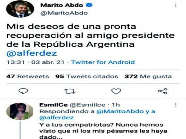 Marito sigue en su letargo y es cada vez más repudiado por la ciudadanía