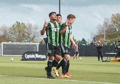 Rodney Redes, otra vez goleador del Austin FC de la MLS