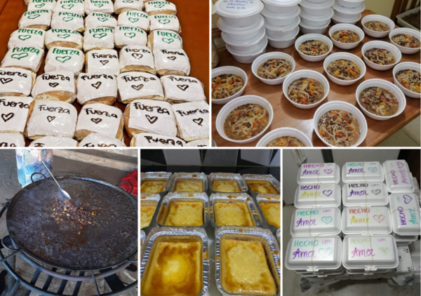 Solidaridad en demasía: Comenzaron con sándwichitos y ahora llegan con comida a más de 20 lugares necesitados - Megacadena — Últimas Noticias de Paraguay