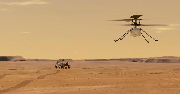 La Nación / Helicóptero Ingenuity de la Nasa ya está en el suelo de Marte