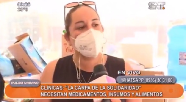 Familiares de enfermos en Clínicas acuden a la solidaridad para adquirir insumos