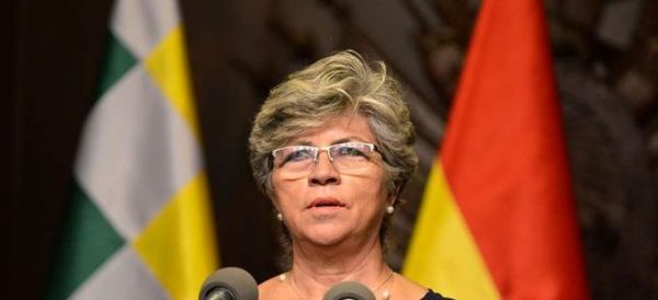 Ex ministra en Bolivia se declara en la clandestinidad y dice que pidió asilo