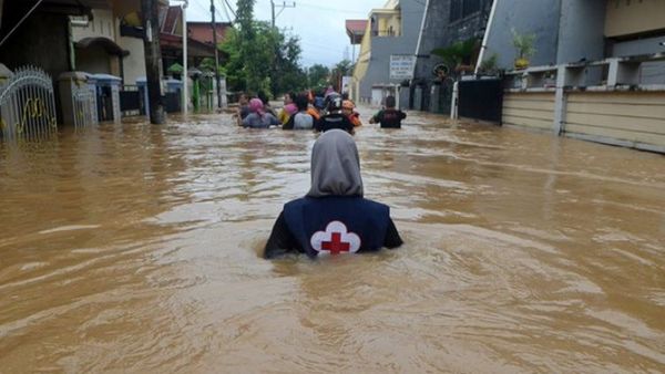 Inundaciones en Indonesia: murieron 44 personas