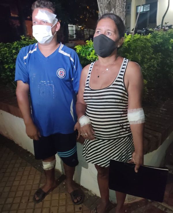 Gresca entre vecinos en zona baja deja algunos heridos - Nacionales - ABC Color