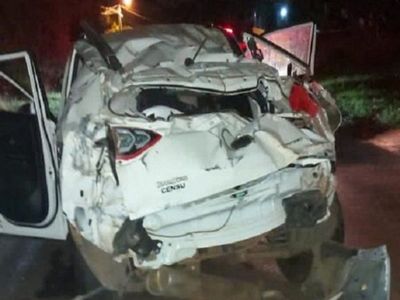 Cuatro adolescentes heridos tras siniestro vial en San Bernardino