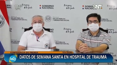 Datos de Semana Santa en el Hospital de Trauma - SNT