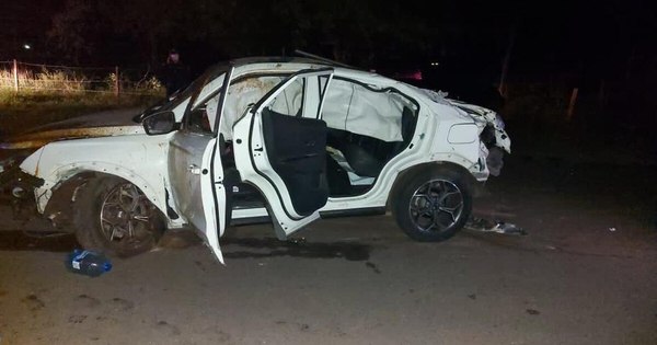 La Nación / Menor al volante causó aparatoso accidente en San Bernardino