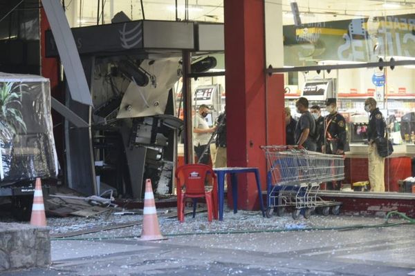 Capturan al ideólogo de la explosión y robo de dos cajeros automáticos