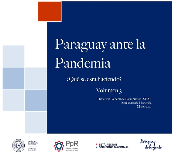 Tercer volumen del informe Paraguay ante la pandemia ya está en la web | .::Agencia IP::.